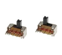 1 pièces SK12D07 interrupteur à bascule 3 broches PCB 2 positions 1P2T SPDT SK12D07VG4 hauteur de poignée 4mm bouton latéral de commutateur coulissant(10PCS)