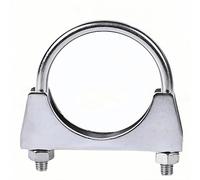 1 pièces SL22 29 34 440 49 60 76 cerceau de tuyau haute température malléable robuste paquet pince de pression en fonte(60mm)