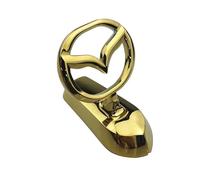 1 Pièces Stickers Voiture pour Mazda 3 IV Sedan 2019-2024, Adhésifs Imperméables et Amovibles Idée Cadeau pour Automobilistes,Gold- type 2