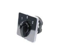 1 pièces SZL9-50/1 50A trois positions 1 pôle 4 vis panneau noir bouton d'alimentation sélection commutateur rotatif universel