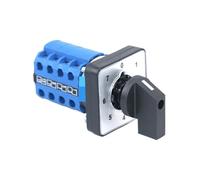 1 pièces SZW26/LW26-20/0-7.4 8 vitesses 4 phases 16 bornes 48/64mm panneau puissance commutateur de Conversion de came rotative 20A 660V(0-7.4 64X64mm)
