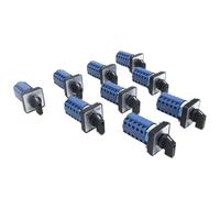 1 pièces SZW26/LW26-20 5 pôles 20 bornes 20A 660V 64X64/48X48mm bouton de Circuit de commande sélection Cam commutateur rotatif(0-5.5 48X48mm)