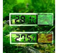 1 pièces thermomètre d'aquarium électronique LCD numérique mesure de la température du réservoir de poisson compteur de température accessoires d'aquarium 1 pièce couleur or