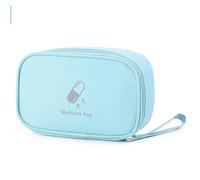 1 Pièces Trousse de Secours Vide, Trousse Pharmacie Voyage, Boite Pharmacie, Boite Medicaments Rangement, Sac de Médecine Portable, Sac de Rangement de Médicaments per pour Viaggio all'aperto