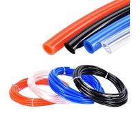 1 pièces tuyau de composant d'air Tube en polyuréthane 4mm 6mm 8mm 10mm 12mm tuyau de conduite 1M/2M/5M/10M/20M Tube pneumatique for compresseur(Orange 2m,4x2.5mm)