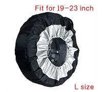 1 Pièces Universel Voiture Secours Pneu Couvre Étui Auto Roue Pneus Sacs De Rangement 210d Oxford Tissu Anti-Poussière Protecteur Voiture Style - Type L