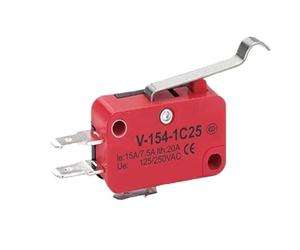 1 pièces V-15/151/152/153/154/155/156 micro-interrupteur limite de course Machine de jeu moule alarme vanne gravier concasseur excavatrice outils de meulage(V-154-1C25)