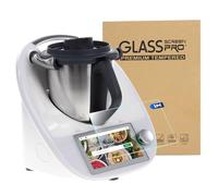 1 Pièces Verre Trempé Convient pour Vorwerk Thermomix TM6 Accessoires Thermomix tm6 Accessoires, Film de Protection à Fonction Tactile Claire, Film Hybride, Durable, Résistant Aux Rayures