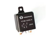 1 pièces voiture relais à courant élevé 12 V/24 V 200A 2.4 W Type continu automobile de(12V200A2.4W)