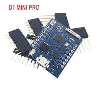 1 pièces WeMos D1 mini Pro NodeMcu 16M octets Lua WIFI Internet des objets carte de développement basée ESP8266 WeMos