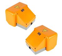 1 pièces YDT1-18 pédale interrupteur pédale commutateur de commande au pied 250V 380V 10A double pédale utilisation for machine à cintrer poinçon