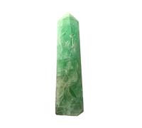 1 pierre de 800 à 900 g en fluorite verte - Obélisque - Décoration pour la maison ou le bureau