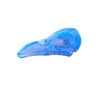 1 pierre de cristal naturelle en forme de corbeau sculpté en obsidienne quartz décoration d'intérieur cadeau