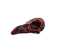 1 pierre de cristal naturelle en forme de corbeau sculpté en obsidienne quartz décoration d'intérieur cadeau