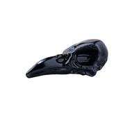 1 pierre de cristal naturelle en forme de corbeau sculpté en obsidienne quartz décoration d'intérieur cadeau