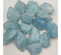 1 pierre naturelle aigue-marine brute aléatoire et pierres minérales pour décoration d'intérieur, cadeau de décoration de chambre, 1 pièce de 3 à 5 cm aléatoire