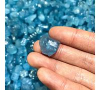 1 pierre naturelle aigue-marine brute cristal quartz roche de collection spécimen minéral brut pierre précieuse décoration de la maison