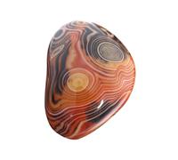 1 Pierre Sardonyx Naturelle Polie | Galet Cristal Bicolore | Pierre Lisse pour Décoration, Collection & Cadeau