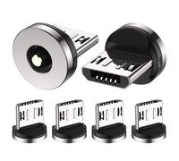 1 Pin Micro USB Magnet Adapter 3Pcs pour Câble de Chargeur Megnétique¿