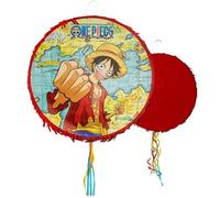 piñata à tirer one piece chasse trésors 40cm rouge - générique 12815-on Multicolore G