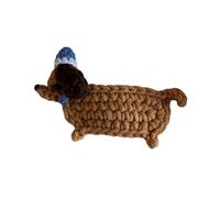 1 pince à cheveux faite à la main en forme de chien et de chat pour enfants, adolescents et adultes - Épingle à cheveux douce et confortable