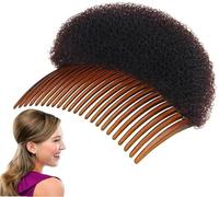 1 pince à chignon marron Bump It Up Volume Accessoire de coiffure multifonction avec peigne pour coiffure instantanée, accessoires de coiffure, soins capillaires