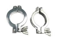 1 pince à vide KF en acier inoxydable, alliage d'aluminium, boucle, joint torique, support central, plaque aveugle, étrier KF16, KF25, KF40, KF50(SS304 KF50,1PCS)