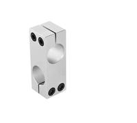 1 pince de fixation for pilier d'axe optique, bloc transversal vertical à diamètre fixe, support de fixation for tube en acier, diamètre identique ou différent(Same 8x8mm)
