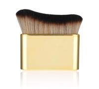 1 Pinceau Autobronzant Avec Pinceau Pour Fond De Teint En Fibres Synthétiques Pour Le Visage Et Le Corps Pinceau De Maquillage Pour L'Autobronzage, Le Maquillage Et Plus Encore (or)