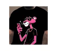 [1 Pink Panther T-Shirt] 1 T-Shirt | Fashionable, Lightweight And Casual/Summer With Pink Panther Print KOMFORT & SICHERHEIT - Das Kinder-T-Shirt aus 100 % Baumwolle bietet höchsten Tragekomfort und S