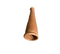 1 pipe indienne en terre cuite faite à la main 6,3 cm
