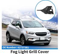 1 Piššce Grille De Feu Antibrouillard Pour Buick Encore 2020-2023 Abs Noir Couvercle De Feu Antibrouillard Avant Gauche InfšŠrieur Du Pare-Chocs