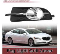 1 Piššce Grille De Feu Antibrouillard Pour Buick Lacrosse 2010-2013 Avant Gauche Couverture De Feu Antibrouillard InfšŠrieure Avant No.20859107 Noir, Ton Argent Abs