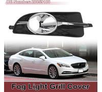 1 Piššce Grille De Feu Antibrouillard Pour Buick Lacrosse 2010-2013 Couvercle De Feu Antibrouillard Avant Droit InfšŠrieur No.20859108 Noir, Ton Argent Abs
