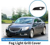 1 Piššce Grille De Feu Antibrouillard Pour Buick Regal 2014-2017 Abs Noir, ArgentšŠ C?tšŠ Avant Gauche Couverture InfšŠrieure De Feu Antibrouillard