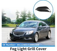 1 Piššce Grille De Feu Antibrouillard Pour Buick Regal 2017-2020 Abs Noir, ArgentšŠ C?tšŠ Avant Gauche Couverture InfšŠrieure De Feu Antibrouillard