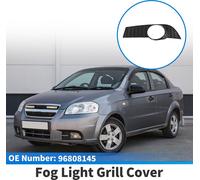 1 Piššce Grille De Feu Antibrouillard Pour Chevrolet Aveo 2009-2011 Abs Noir Couvercle De Feu Antibrouillard Avant Gauche InfšŠrieur