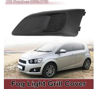 1 Piššce Grille De Feu Antibrouillard Pour Chevrolet Sonic 2012-2016 Couvercle De Feu Antibrouillard Avant Gauche InfšŠrieur No.96694768 Noir Abs