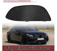 1 Piššce Grille De Feu Antibrouillard Pour Mercedes-Benz C300 2015-2016 Couvercle De Feu Antibrouillard Avant Gauche InfšŠrieur No.2058850723 Noir Abs