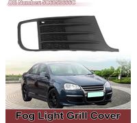 1 Piššce Grille De Feu Antibrouillard Pour Volkswagen Jetta Mk6 Gli 2012-2014 Couvercle De Feu Antibrouillard Avant Droit InfšŠrieur De Pare-Chocs Inserts No.5C6853666C Noir Abs