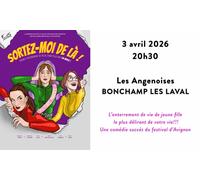 1 place pour « Sortez-moi de là ! » le 03 avril 2026 à 20:30