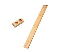 1. Planche à friction en bois pour démonstrateur de laboratoire de physique, outil d'expérimentation mécanique pour l'enseignement scientifique en classe, équipement de laboratoire de physique