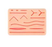 1 Planche d'entraînement suture chirurgicale, design professionnel, sensation réaliste, réutilisable, kit de suture, scalpel chirurgical