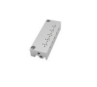 1 plaque de confluence 10 mm for électrovannes pilotes 1F/2F/3F/4F/5F(4F)