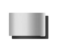 1 plaque de construction flexible en acier à ressort for imprimante 3D avec base magnétique- Idéale for l'impression 3D et la rénovation(135x80mm)