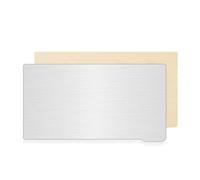 1 plaque de construction flexible en acier à ressort for imprimantes 3D - Compatible avec Anycubic Photon et Elegoo Mars - Base magnétique(192x120mm)