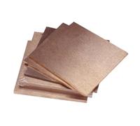 1 plaque de cuivre tungstène W80-Cu20, feuille d'électrode en alliage de cuivre tungstène, 100x100mm, épaisseur 2mm-25mm(100x100mmx4mm)
