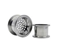 1 plaque de filtre à bière en acier inoxydable SS304, Tri-Clamp 3,8 cm, kit de distillation pour brassage de bière artisanale (10,2 cm)