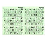 1 Plaque De Loto De 6 Grilles Tradition Carton Epais 1 Mm, Coloris Vert - 29x20cm - Accessoire, Materiel - Set Plaque Et Carte Tigre Offerte