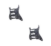 1 plaque de protection 3 plis S ++ 11 trous pour guitare électrique - Pour pièces modernes fabriquées aux États-Unis/Mexique - Vis et vis